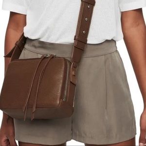 ALLSAINTS Vincent Leather Crossbody Bag